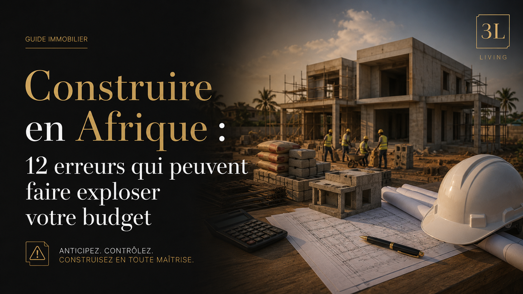 Construire en Afrique : 12 erreurs qui peuvent faire exploser votre budget