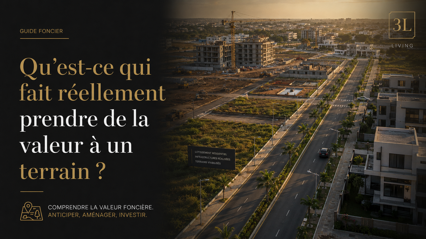 Qu’est-ce qui fait réellement prendre de la valeur à un terrain ?